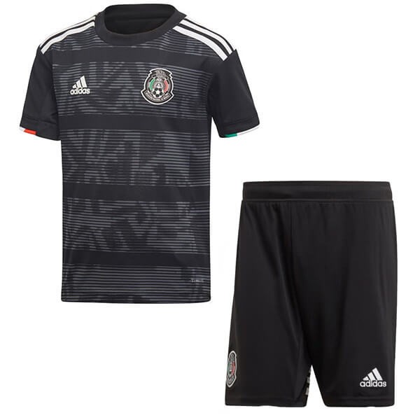 Camiseta México 1ª Niño 2019 Negro